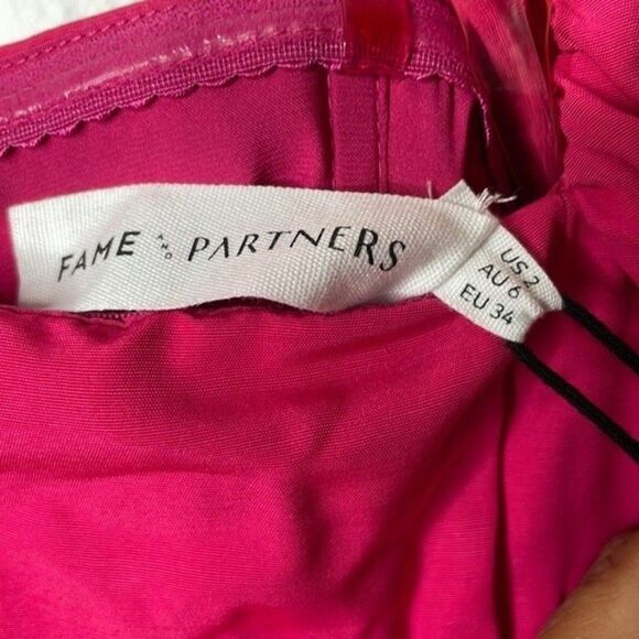 Fame and Partners The Halie Dress Womens Size 2 - Picture 4 of 12